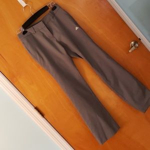 Adidas slim fit gray medium sport pant